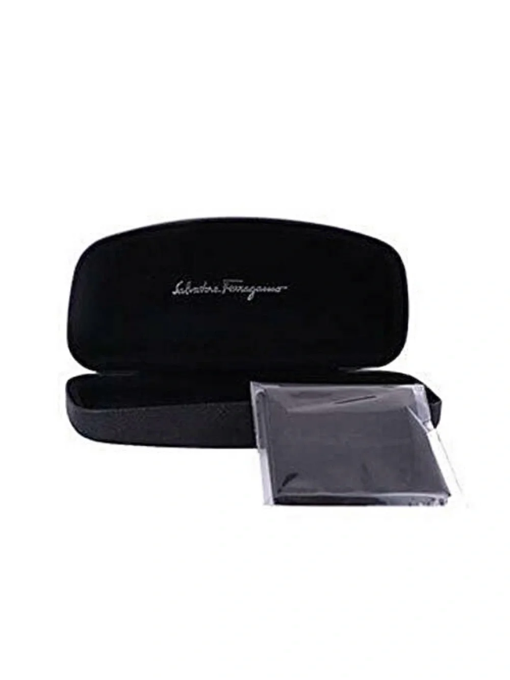 New Salvatore Ferragamo SF292S 029 Black Frame Sunglasses Blue Bridge Authentic